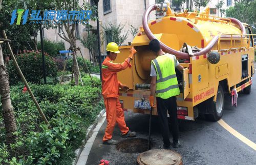 上海闵行区梅陇镇雨污管道清淤疏通